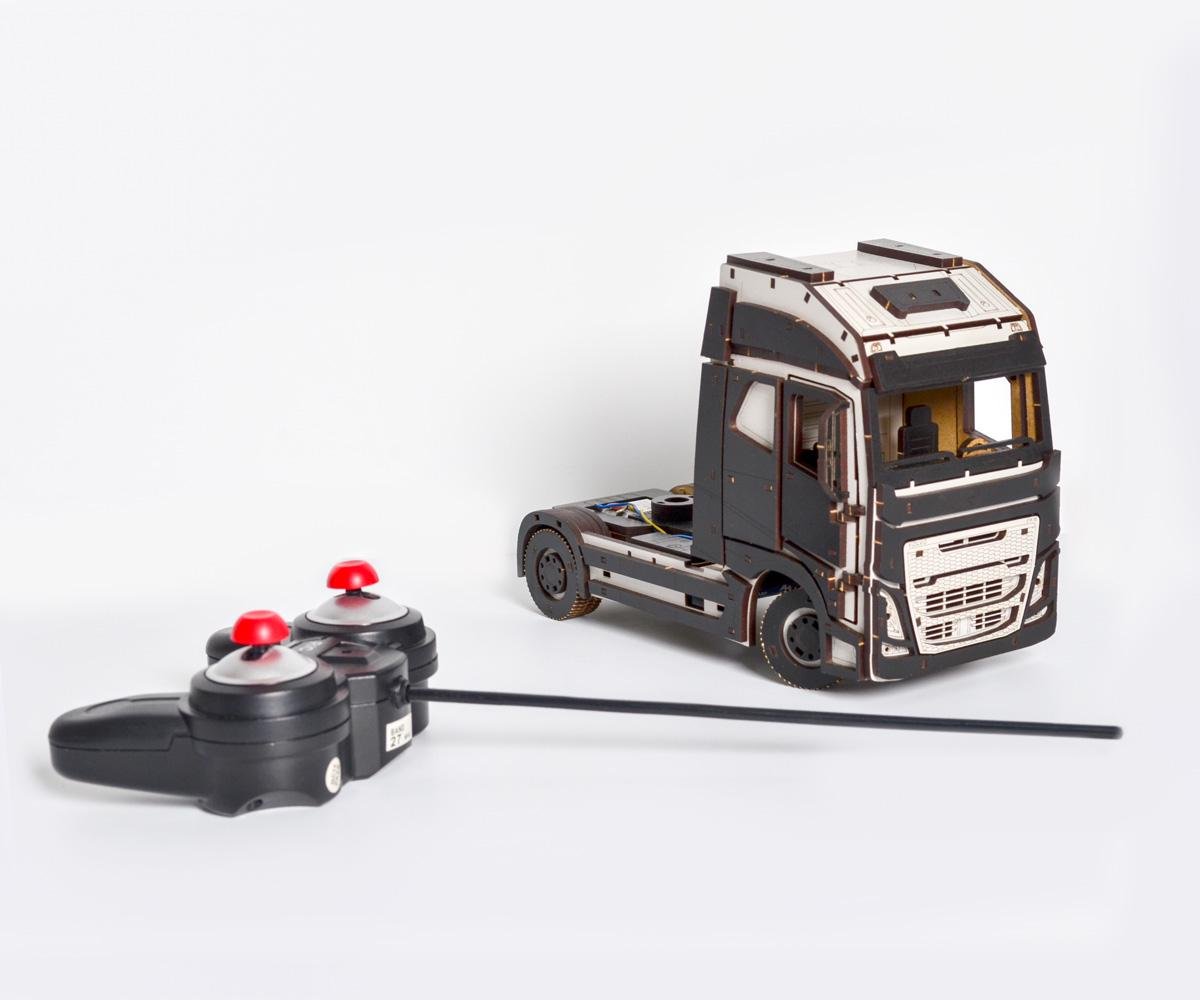 Конструктор на радиоуправлении 3DBRT механическая грузовик VH16 и пультом