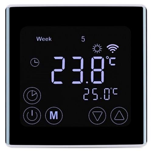 Терморегулятор EcoTerm BSN WI-FI Black