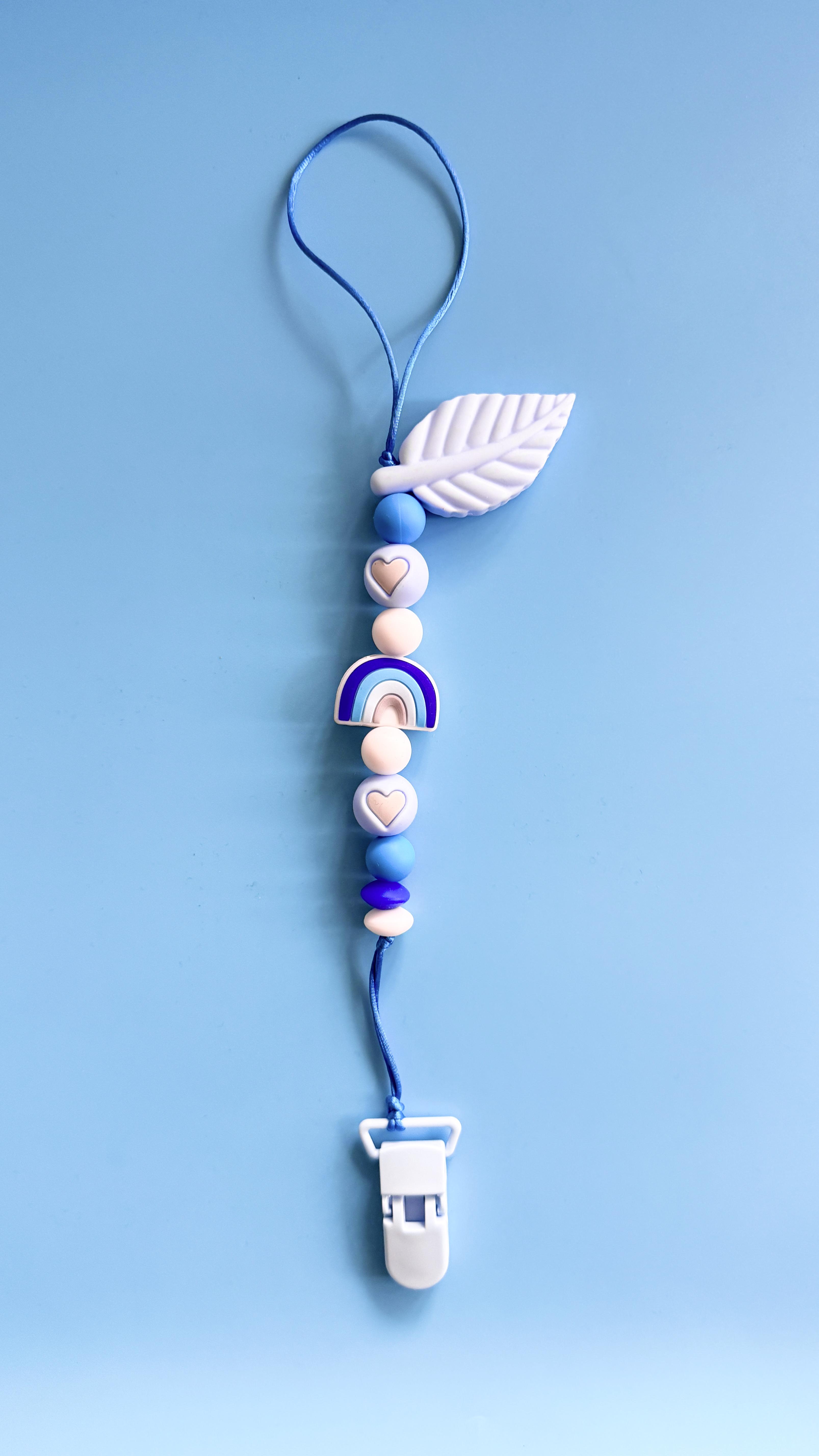 Держатель для пустышки Mommy Bag Радуга Голубой (143983)