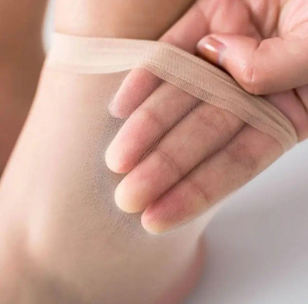 Носки капроновые женские One size Бежевый (181810) - фото 2