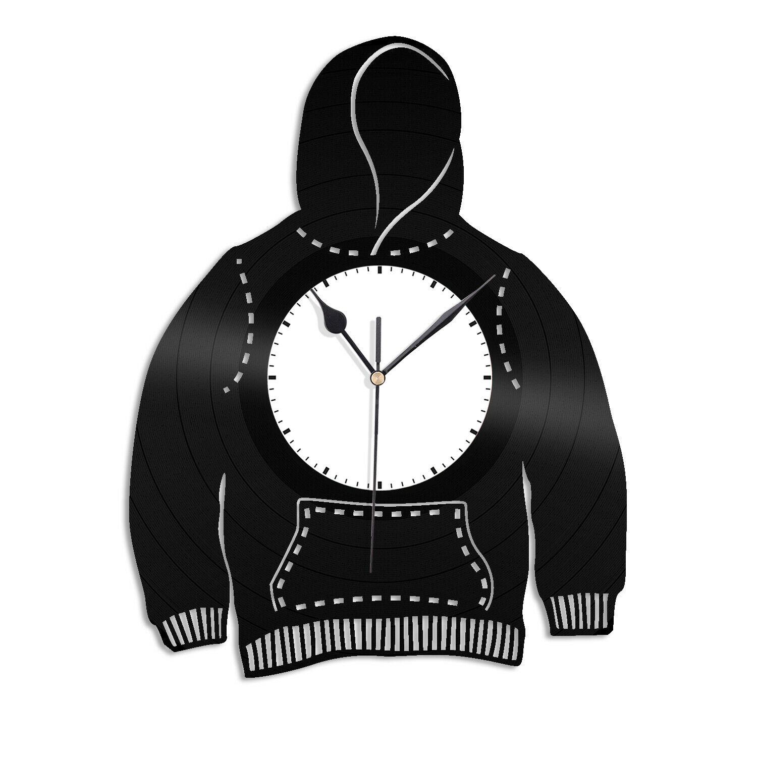 Часы настенные Худи 1920 из виниловой пластинки