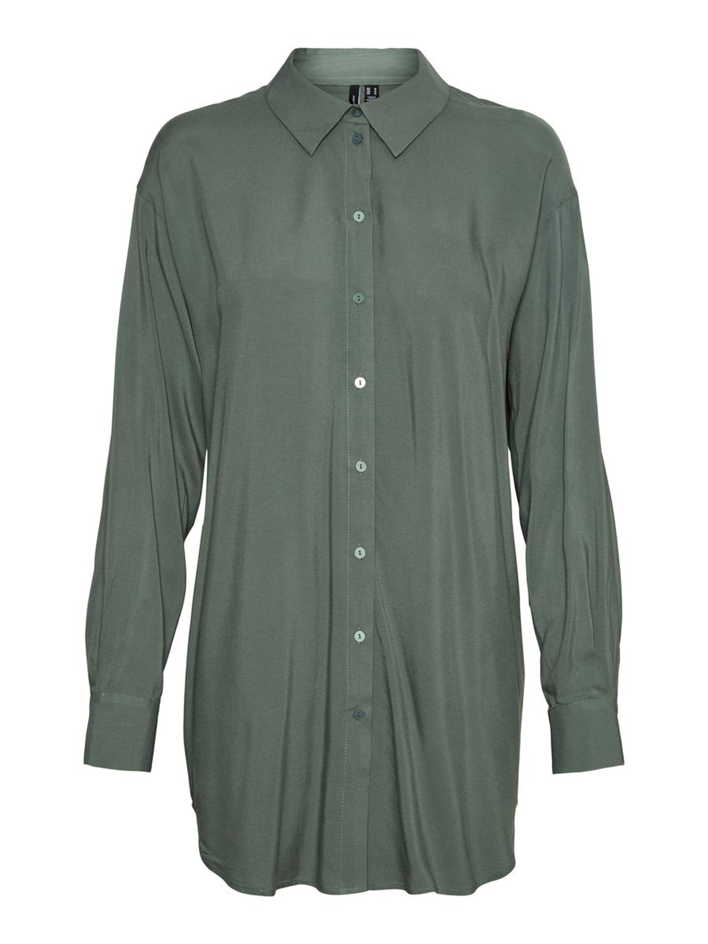 Сорочка жіноча Vero Moda 10260101 M Хакі - фото 5 Сорочка жіноча Vero Moda 10260101 M Хакі - фото 5