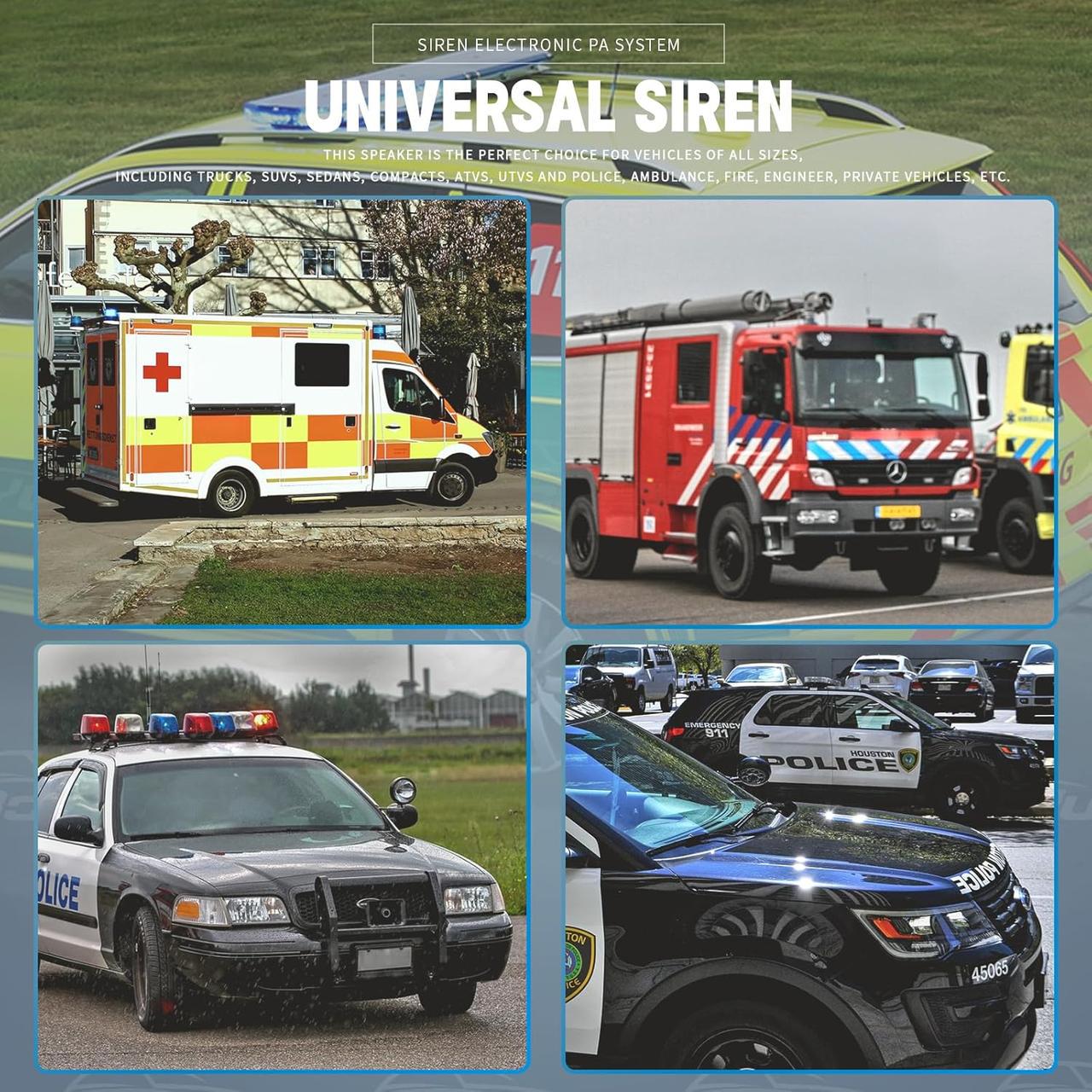 Спецсигнал Federal Signal CJB-200W 12V 300W (2491167824) - фото 6 Спецсигнал Federal Signal CJB-200W 12V 300W (2491167824) - фото 6