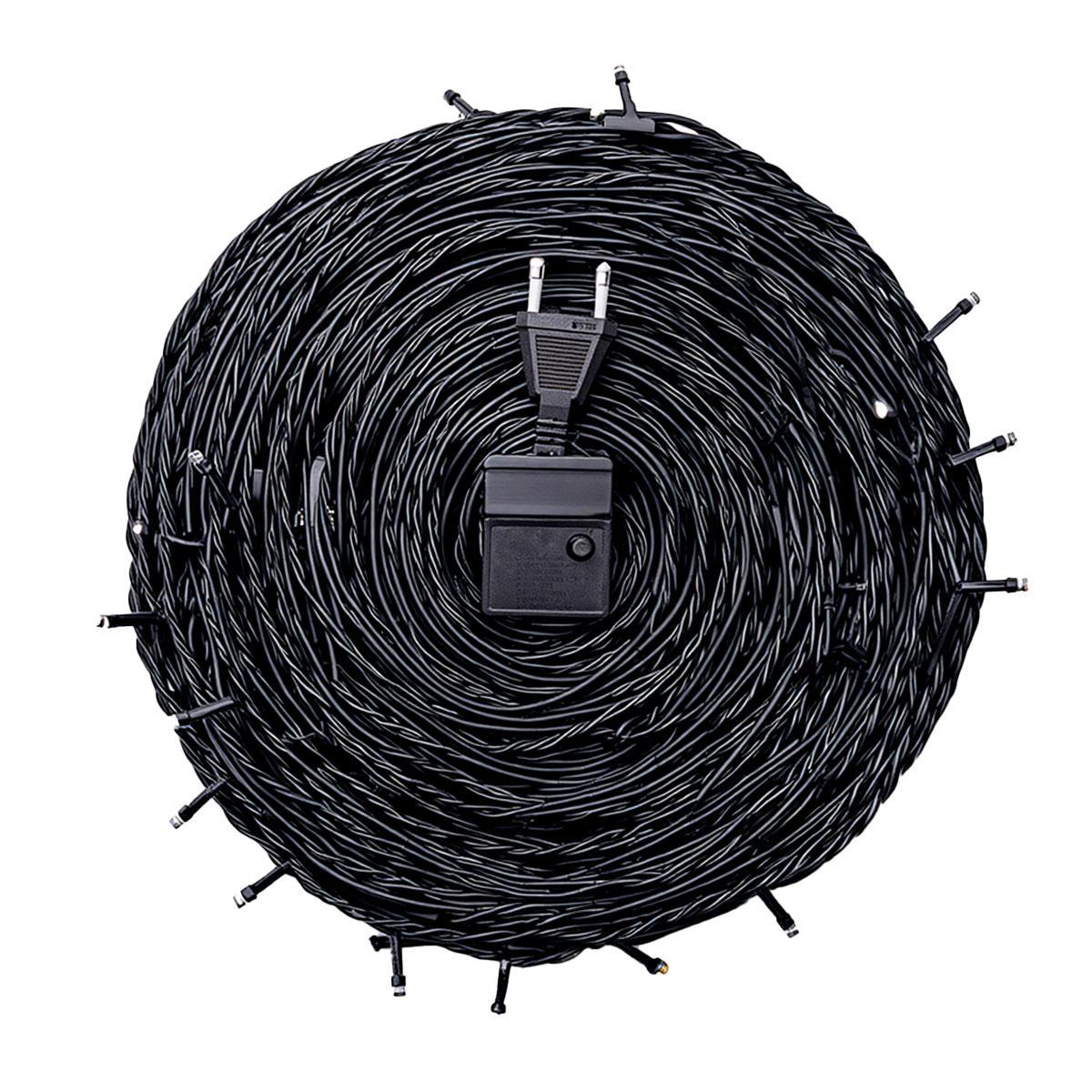 Гірлянда кімнатна Нитка W220LED22MBW 22 м 220 LED Чорний/Білий (29912682) - фото 8 Гірлянда кімнатна Нитка W220LED22MBW 22 м 220 LED Чорний/Білий (29912682) - фото 8