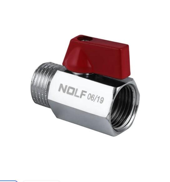 Кран шаровой прямой Nolf Mini №420 1/2" (NF2969)
