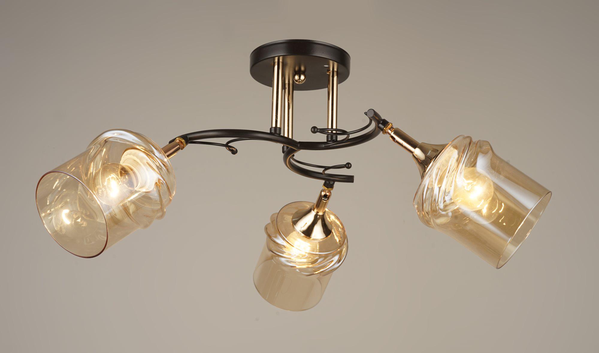 Люстра декоративная Sirius B N4478/3 COFFEE+FGD