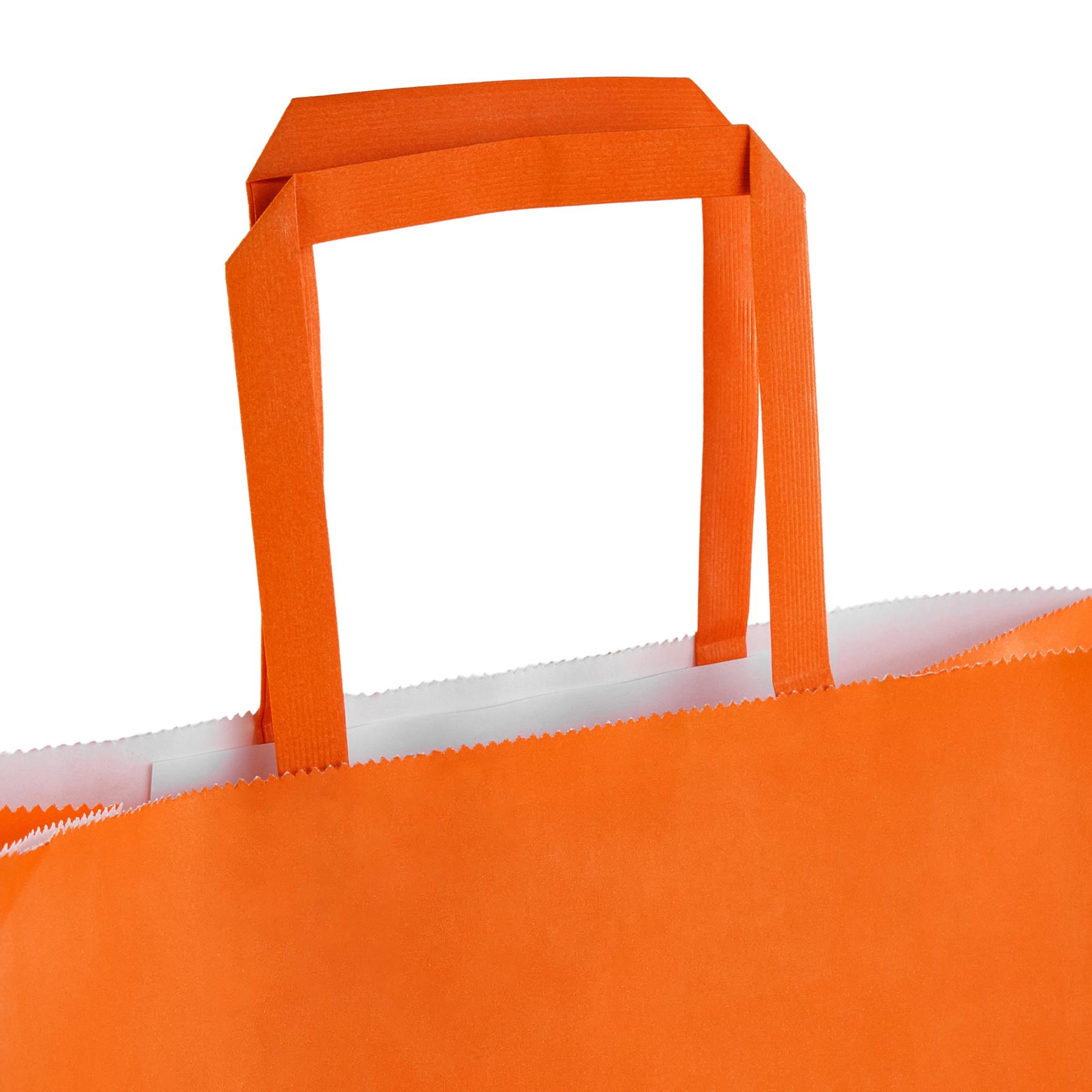 Пакет паперовий з плоскими ручками PAPERPRO 370х305х150 мм 90 г/м2 Помаранчевий (137030511502) - фото 2 Пакет паперовий з плоскими ручками PAPERPRO 370х305х150 мм 90 г/м2 Помаранчевий (137030511502) - фото 2