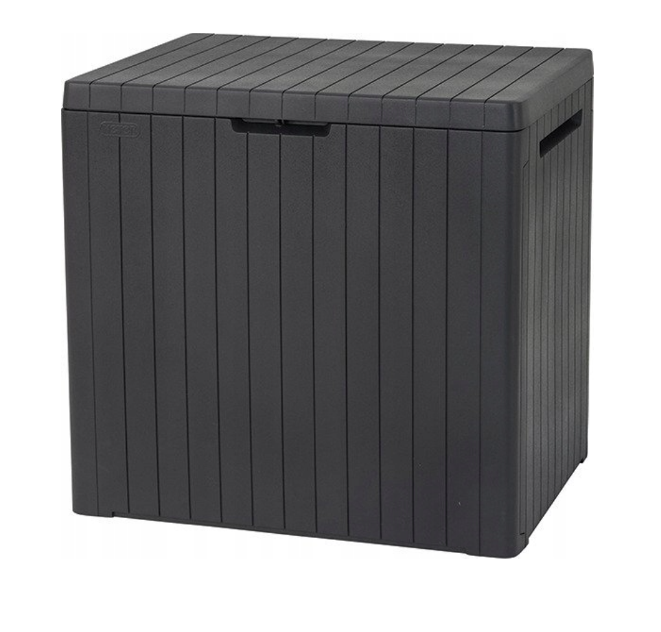 Садовый ящик для хранения Keter City Box 113 л Графит (246941)