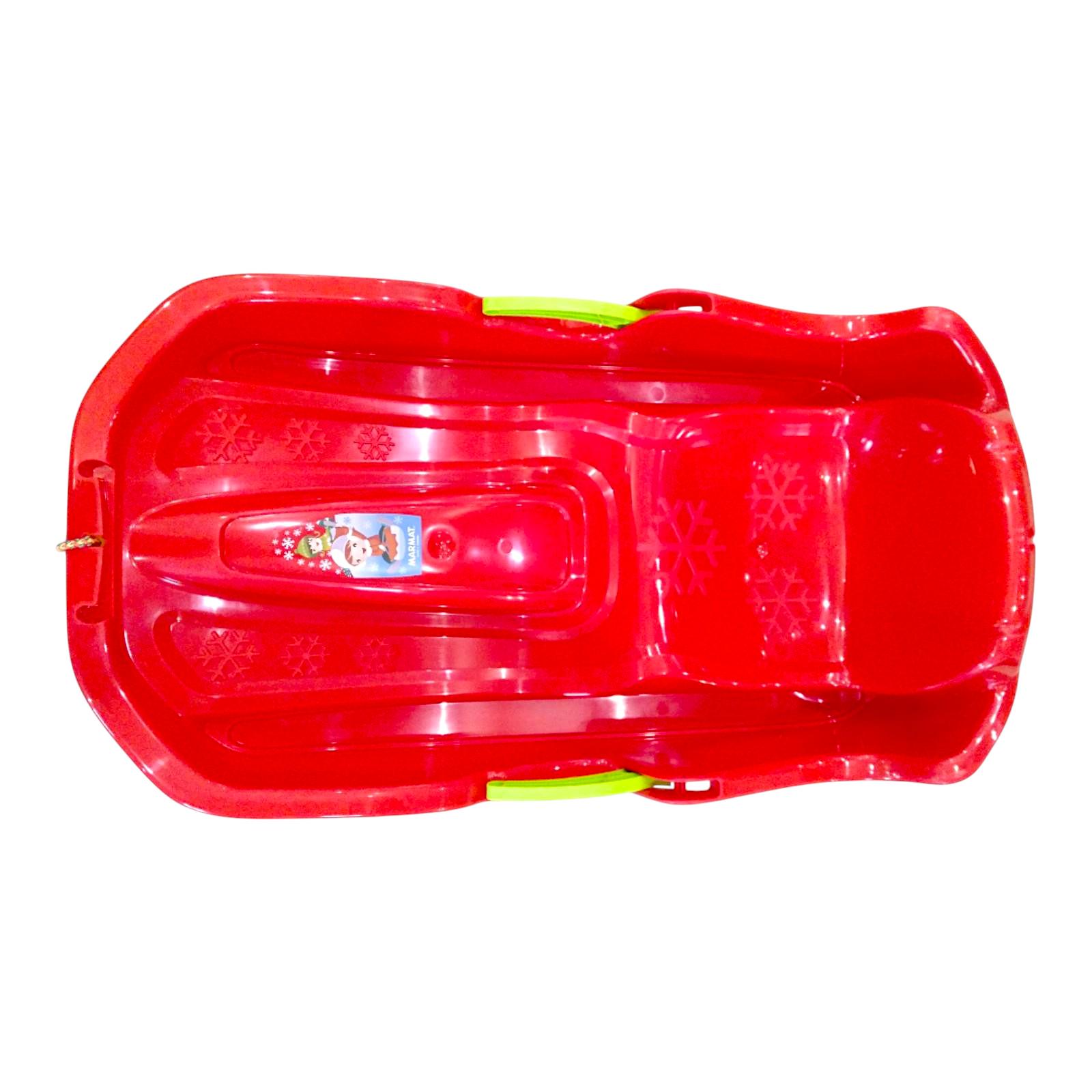 Санки дитячі з гальмами Marmat Speed Bob Червоний (11136) - фото 3 Санки дитячі з гальмами Marmat Speed Bob Червоний (11136) - фото 3