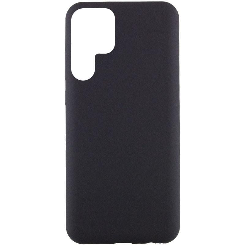 Противоударный чехол Silicone Cover Lakshmi Full Camera (AAA) для Samsung Galaxy S22 Ultra ЧЕРНЫЙ / BLACK