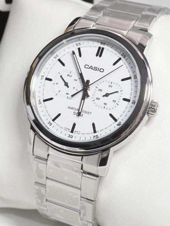 Наручные часы мужские Casio MTP-E335D-7E Timeless Collection Белый (2898961737) Наручные часы мужские Casio MTP-E335D-7E Timeless Collection Белый (2898961737)
