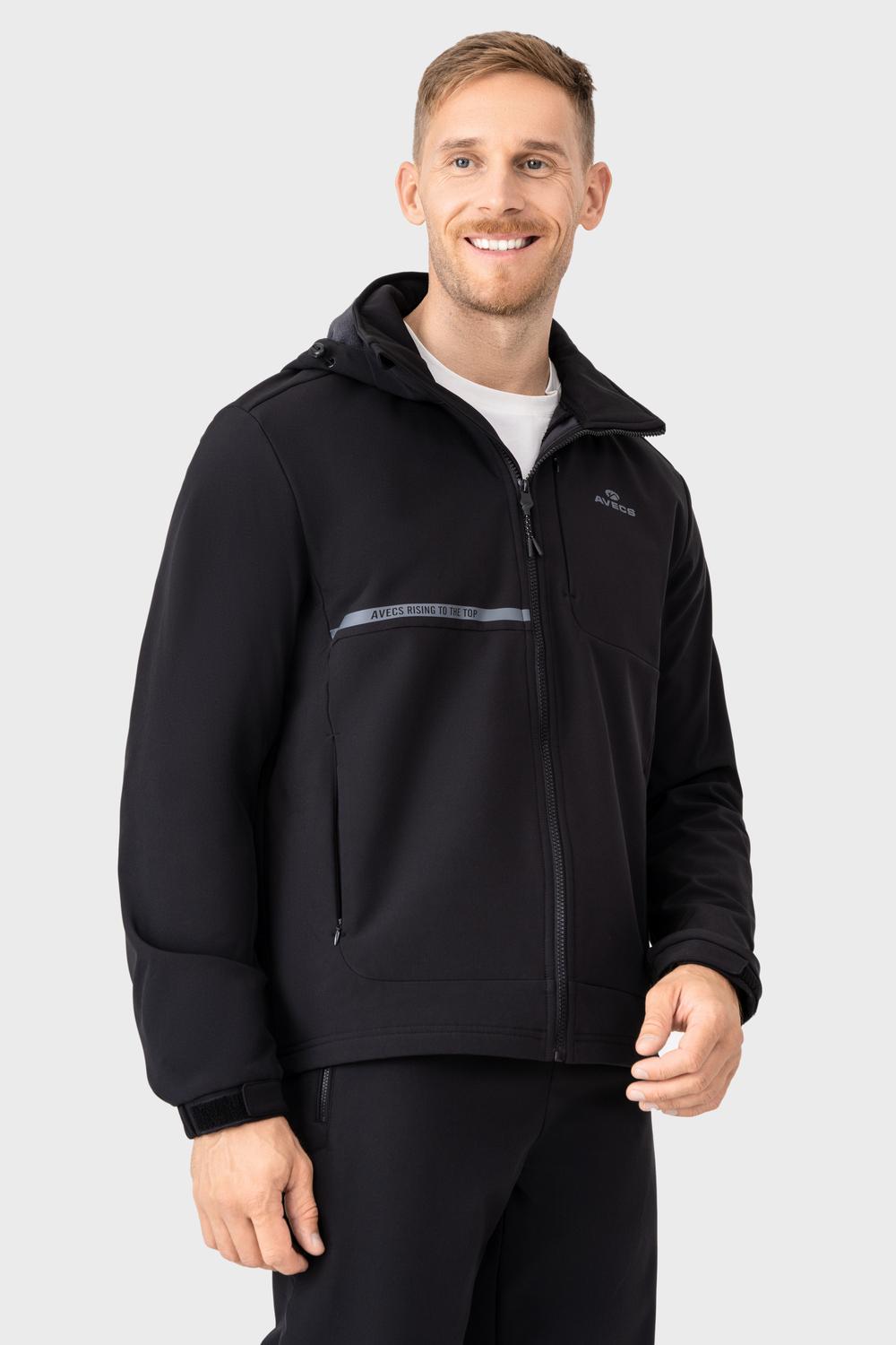 Ветровка Avecs 50435/1-M Черный - фото 3 Ветровка Avecs 50435/1-M Черный - фото 3