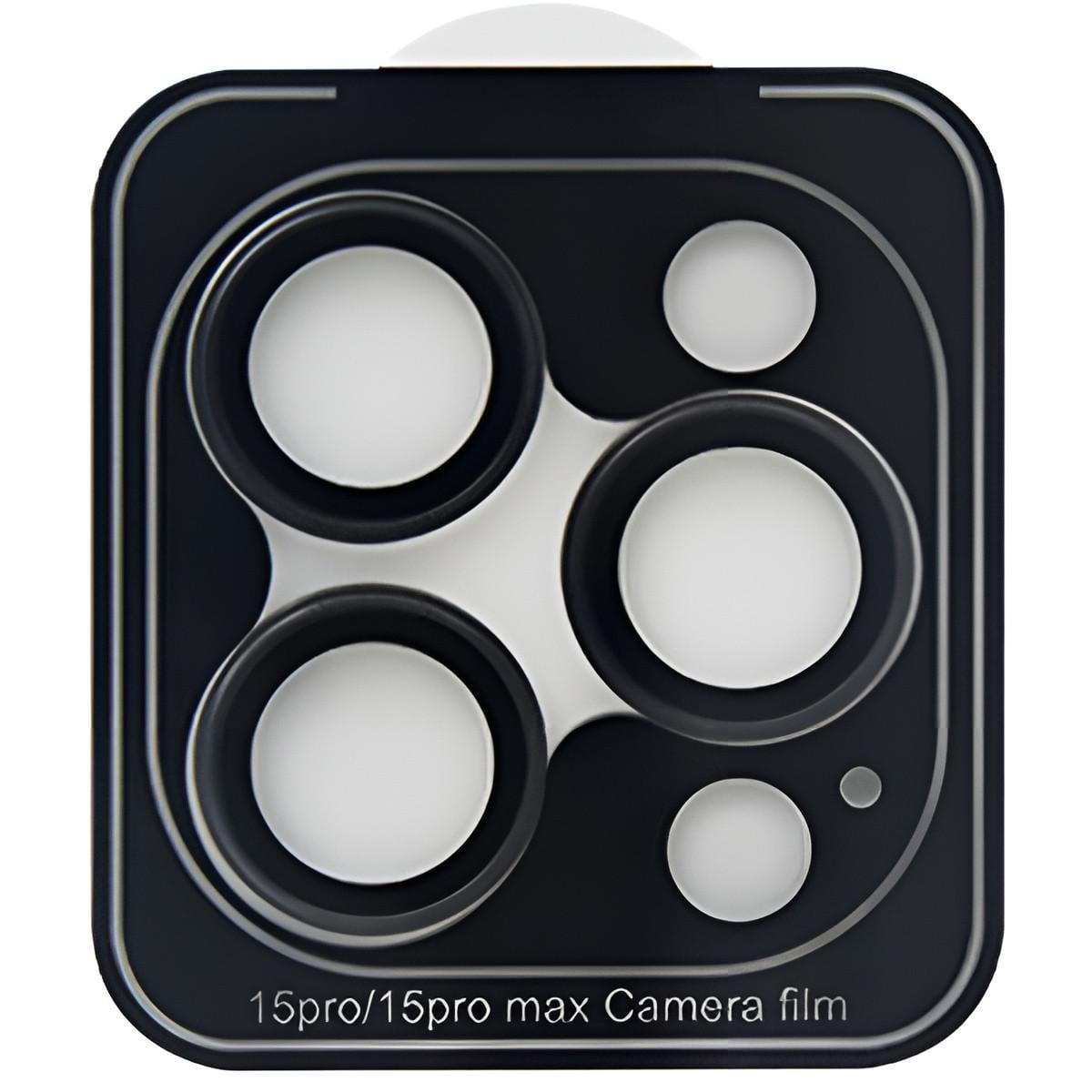 Защитное стекло для камеры ZK Max Hawk-Eye Camera Glass for iPhone 15 Pro/15 Pro Max Black