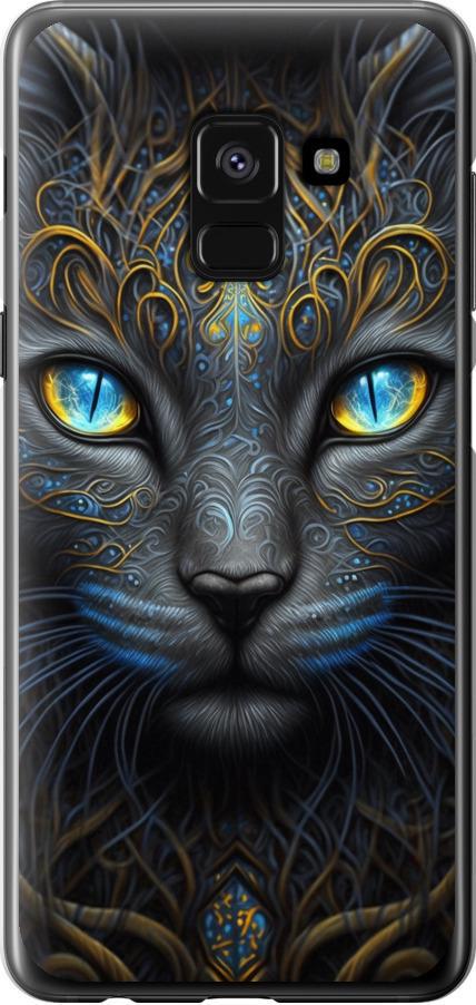 Чехол на Samsung Galaxy A8 2018 A530F Кошка (5548u-1344-42517) Чехол на Samsung Galaxy A8 2018 A530F Кошка (5548u-1344-42517)