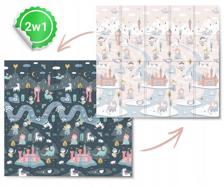 Термоковрик детский двухсторонний Nukido 200х180х1 см - фото 2 Термоковрик детский двухсторонний Nukido 200х180х1 см - фото 2