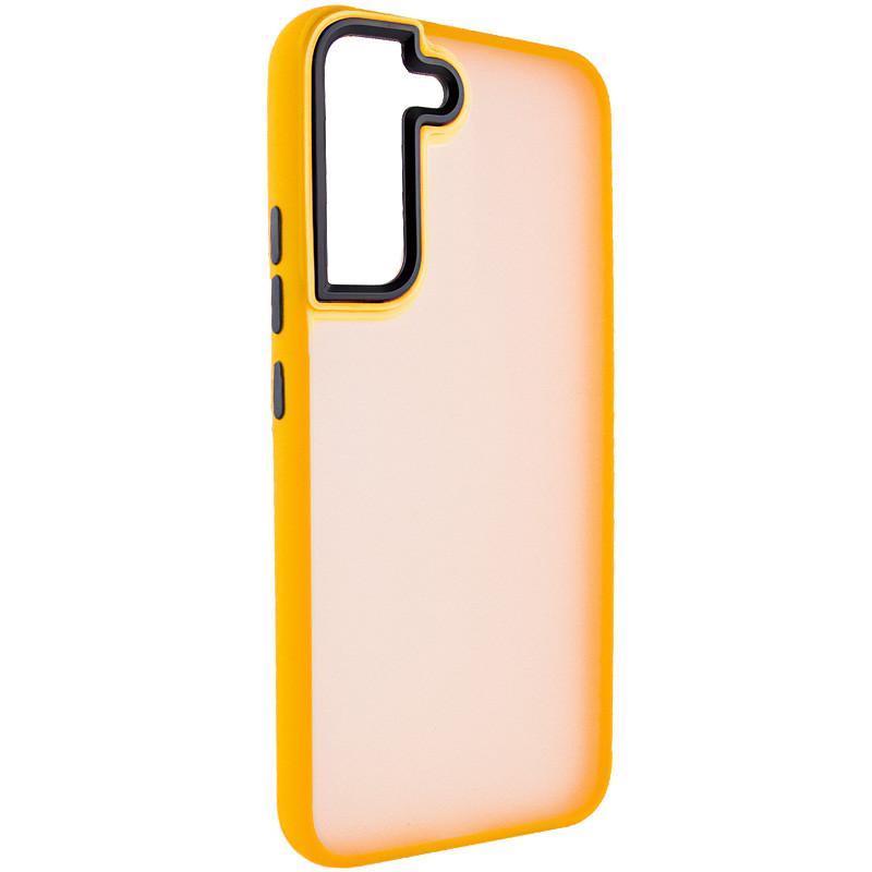 Протиударний чохол TPU+PC Lyon Frosted для Samsung Galaxy S21 FE Orange