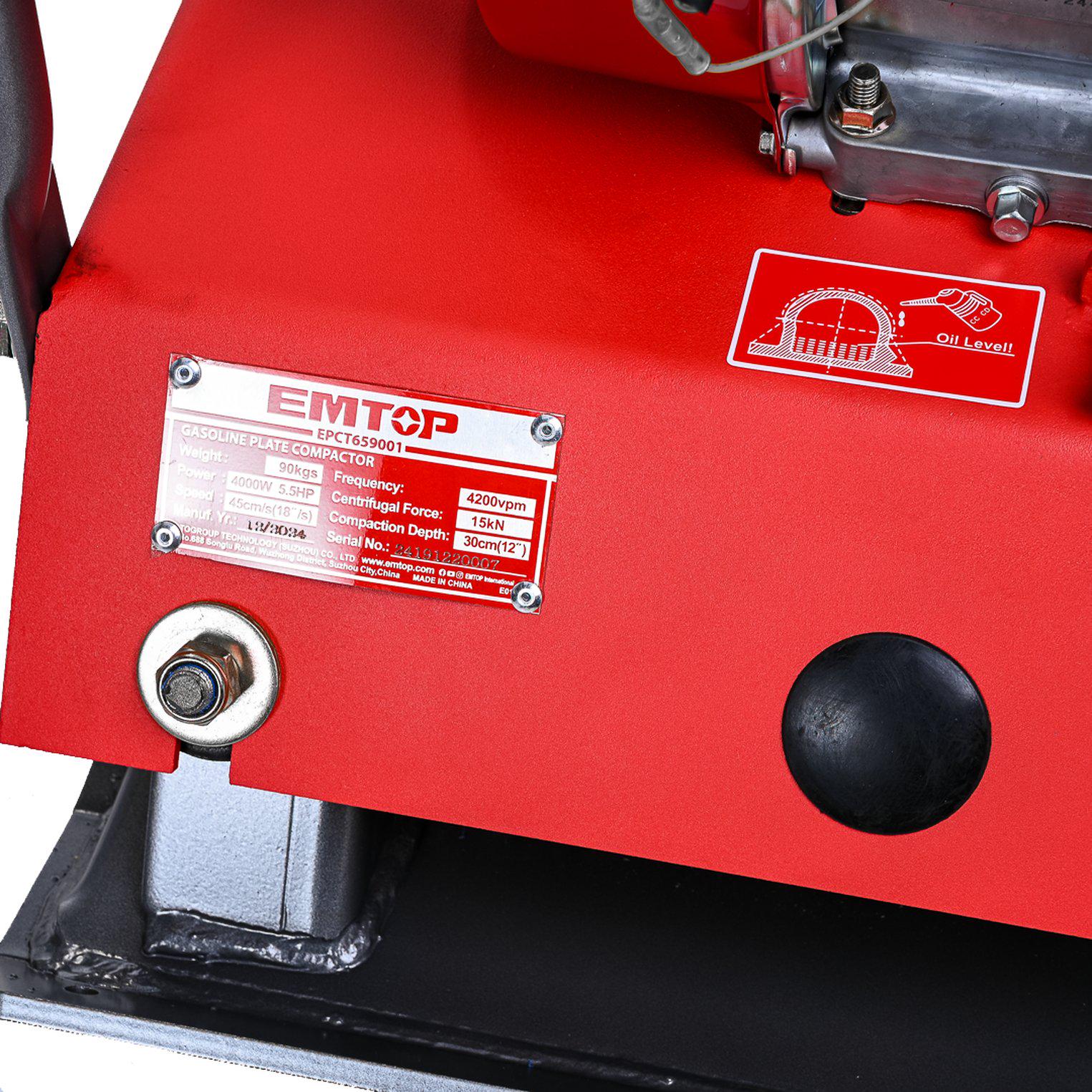 Віброплита бензинова EMTOP EPCT659001 - фото 7 Віброплита бензинова EMTOP EPCT659001 - фото 7