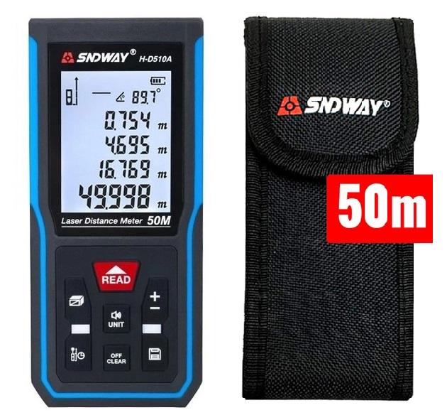 Далекомір лазерний Sndway H-D510A з електронним рівнем на 50 м (4074) - фото 2 Далекомір лазерний Sndway H-D510A з електронним рівнем на 50 м (4074) - фото 2
