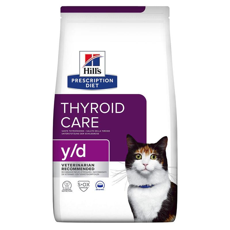 Корм для кошек Hill's Prescription Diet y/d Thyroid Care 1.5 кг (27054913)