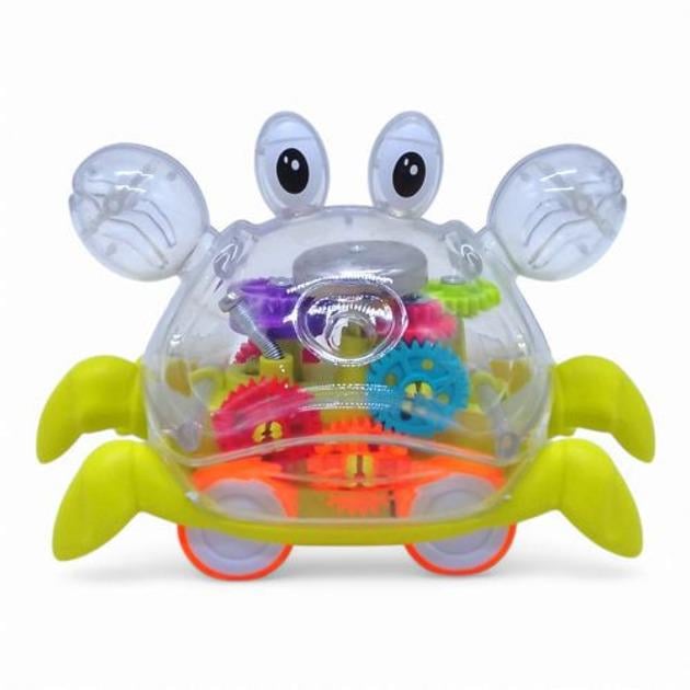 Инерционная игрушка Краб на колесиках с шестернями (SR878-17) Инерционная игрушка Краб на колесиках с шестернями (SR878-17)