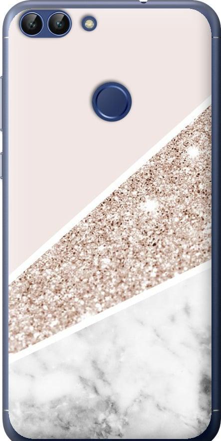 Чехол на Huawei P Smart Пастельный мрамор (4342t-1346-42517)