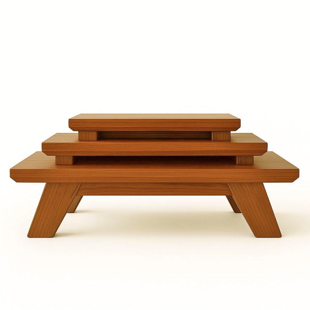 Вівтар для медитації з дерева Тіварана Охра (ЛАТ-014004)