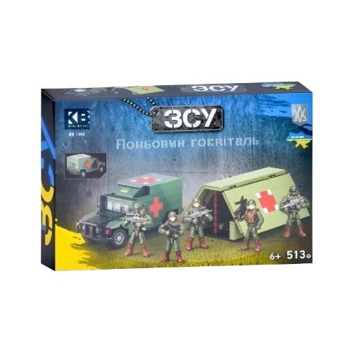 Конструктор Limo Toy Военно-полевой госпиталь 513 дет. (KB 1152)