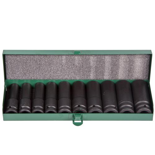 Набор головок Hans ударных торцевых глубоких 1/2" DR 10 (31966)