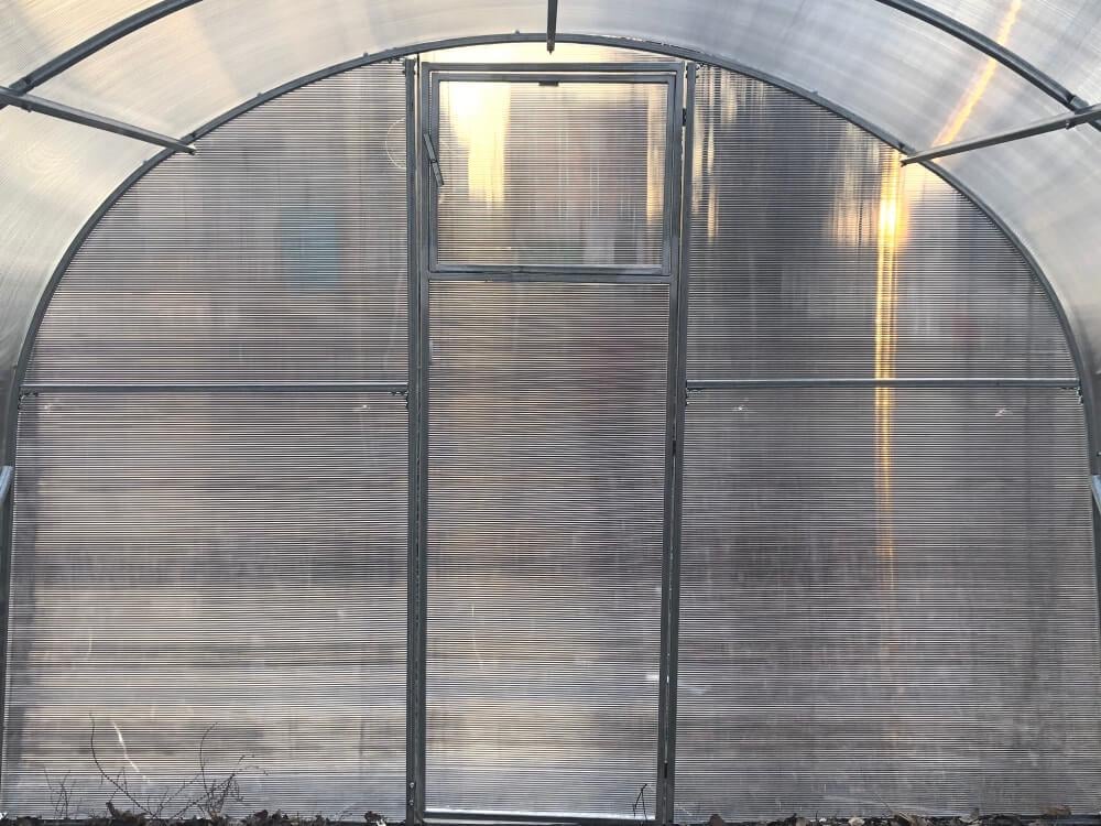 Теплиця Титан 3x10 із оцинкованої труби 30х30 з полікарбонатом 6 мм - фото 9