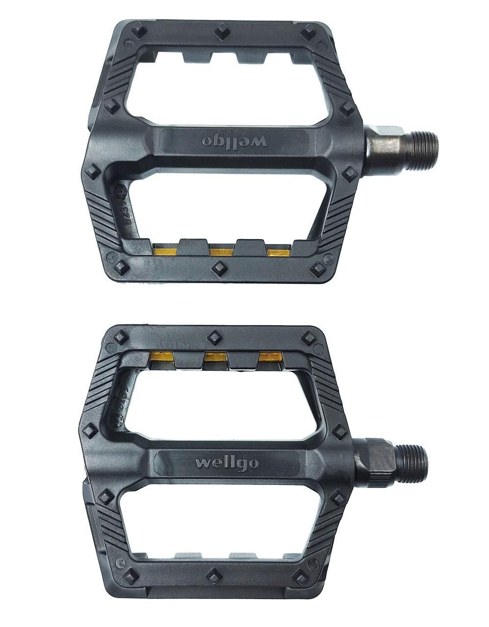 Педали велосипедные пластиковые Wellgo B239 Черный (G0001890) - фото 3 Педали велосипедные пластиковые Wellgo B239 Черный (G0001890) - фото 3