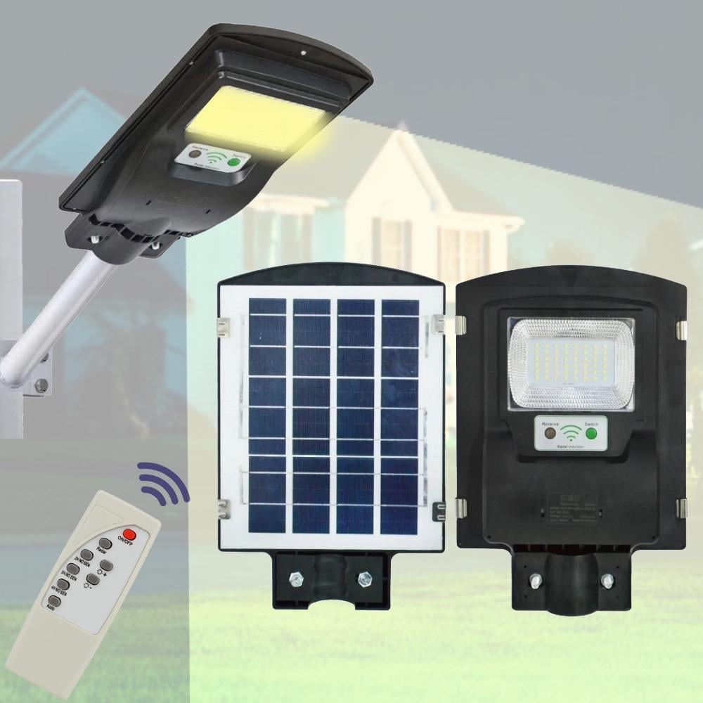 Садовий ліхтар Solar street light 1VPP 5621 на сонячній батареї та з датчиком руху Чорний (15467188) - фото 10