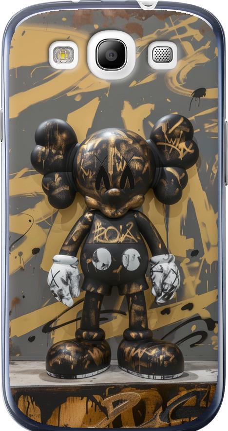 Чехол на Samsung Galaxy S3 Duos I9300i Bronze kaws (6097u-50-42517)
