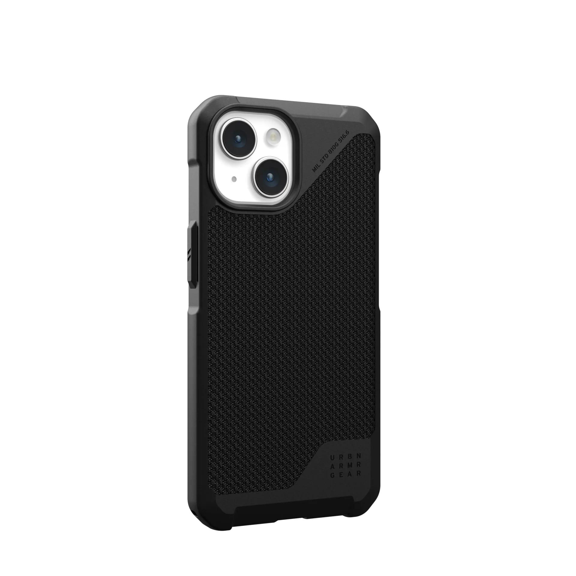 Чохол накладка для телефону UAG Metropolis LT Magsafe Apple iPhone 15 Black - фото 3