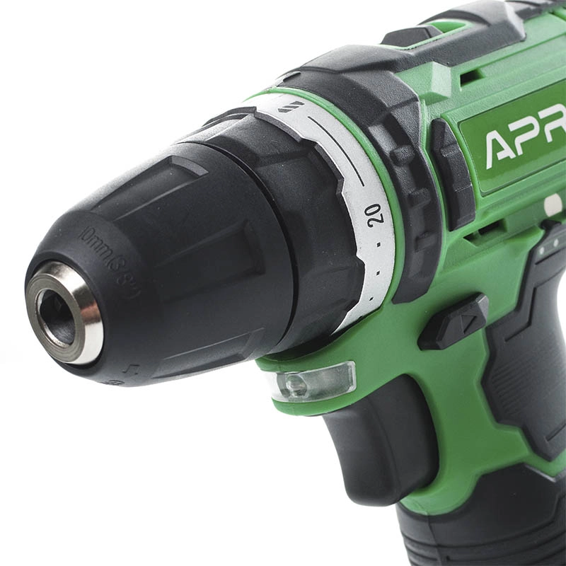 Дрель-шуруповерт Apro 12 В 1,5 А 12D 2 АКБ/ЗУ/кейс (895003) - фото 3 Дрель-шуруповерт Apro 12 В 1,5 А 12D 2 АКБ/ЗУ/кейс (895003) - фото 3