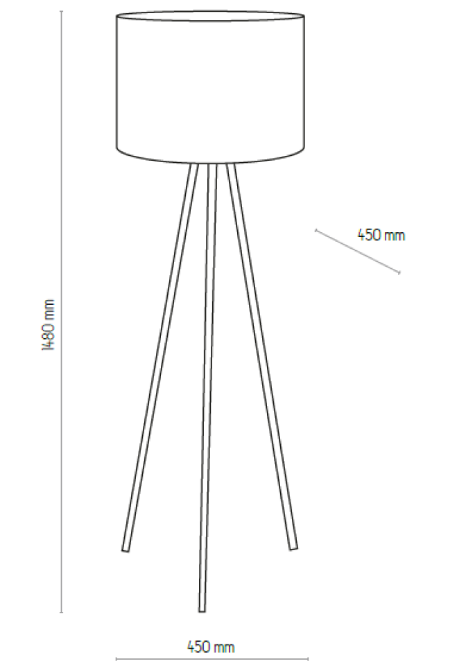 Торшер TK Lighting Mia 5220 - фото 2 Торшер TK Lighting Mia 5220 - фото 2