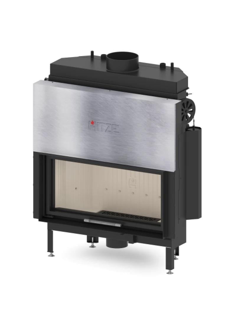Топка каминная Hitze Albero деревянная с гильотиной 19 кВт