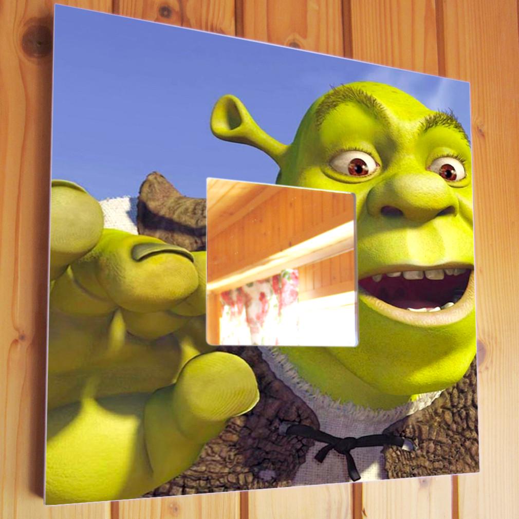 Зеркало декоративное Shrek 260х260 мм (M02010)