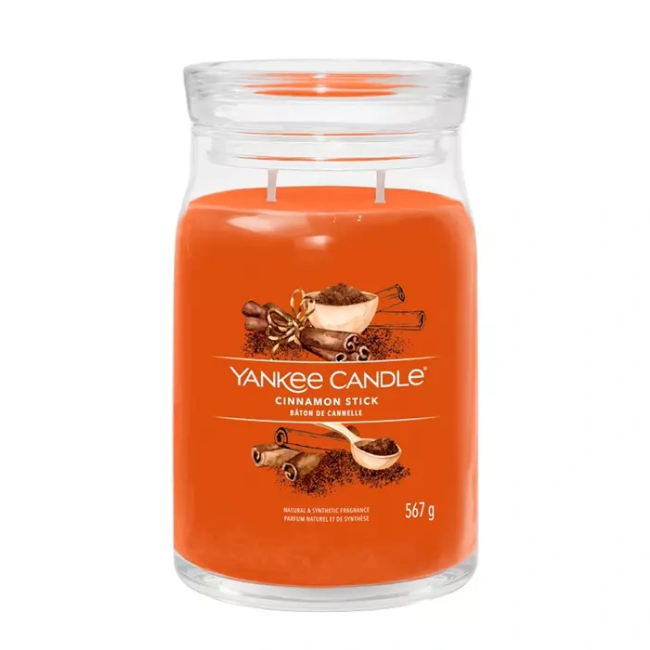 Ароматична свічка Yankee Candle Cinnamon Stick Large 567g (5038581124933)