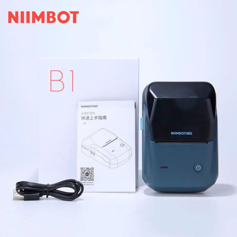 Принтер этикеток-наклеек Niimbot B1 230 этикеток (2241385300) - фото 5 Принтер этикеток-наклеек Niimbot B1 230 этикеток (2241385300) - фото 5