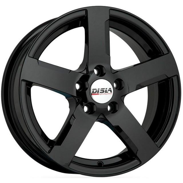 Литые диски Disla Tornado 6,5x15 5x100 ET40 DIA67,1 Black
