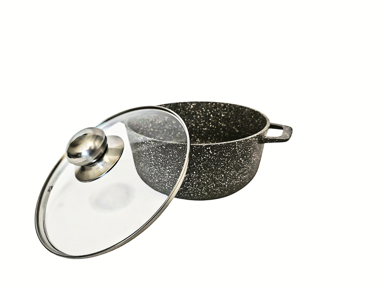 Кастрюля Talko АD3204 алюминиевая антипригарная с крышкой 4 л 24 см (2633877484)