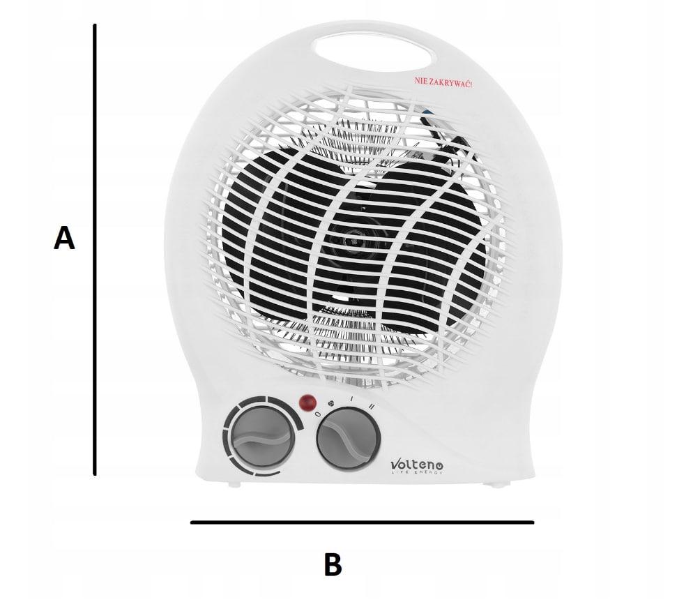 Тепловентилятор Volteno VO0280 2000 W (38362) - фото 2 Тепловентилятор Volteno VO0280 2000 W (38362) - фото 2