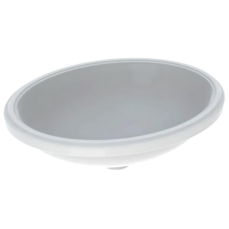 Раковина врізна Geberit VariForm 560×460 овальна, біла (500.755.01.2)
