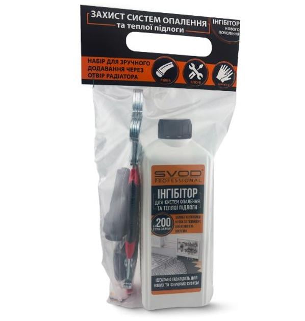 Ингибитор для систем отопления SVOD PROFESSIONAL Частный дом 1 л на 200 л системы - фото 2 Ингибитор для систем отопления SVOD PROFESSIONAL Частный дом 1 л на 200 л системы - фото 2