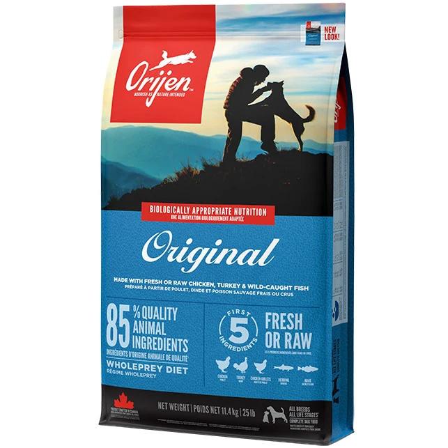 Корм сухий Orijen Original Dog для собак усіх порід та вікових груп з куркою/індичкою та оселедцем 11,4 кг (o18212)