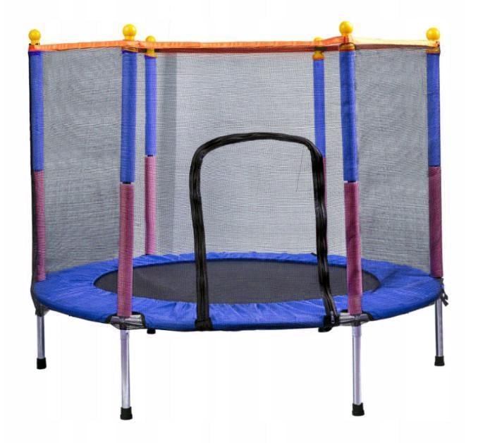 Батут-манеж детский с сеткой Atleto KRB01 140 см Синий (4398) Батут-манеж детский с сеткой Atleto KRB01 140 см Синий (4398)
