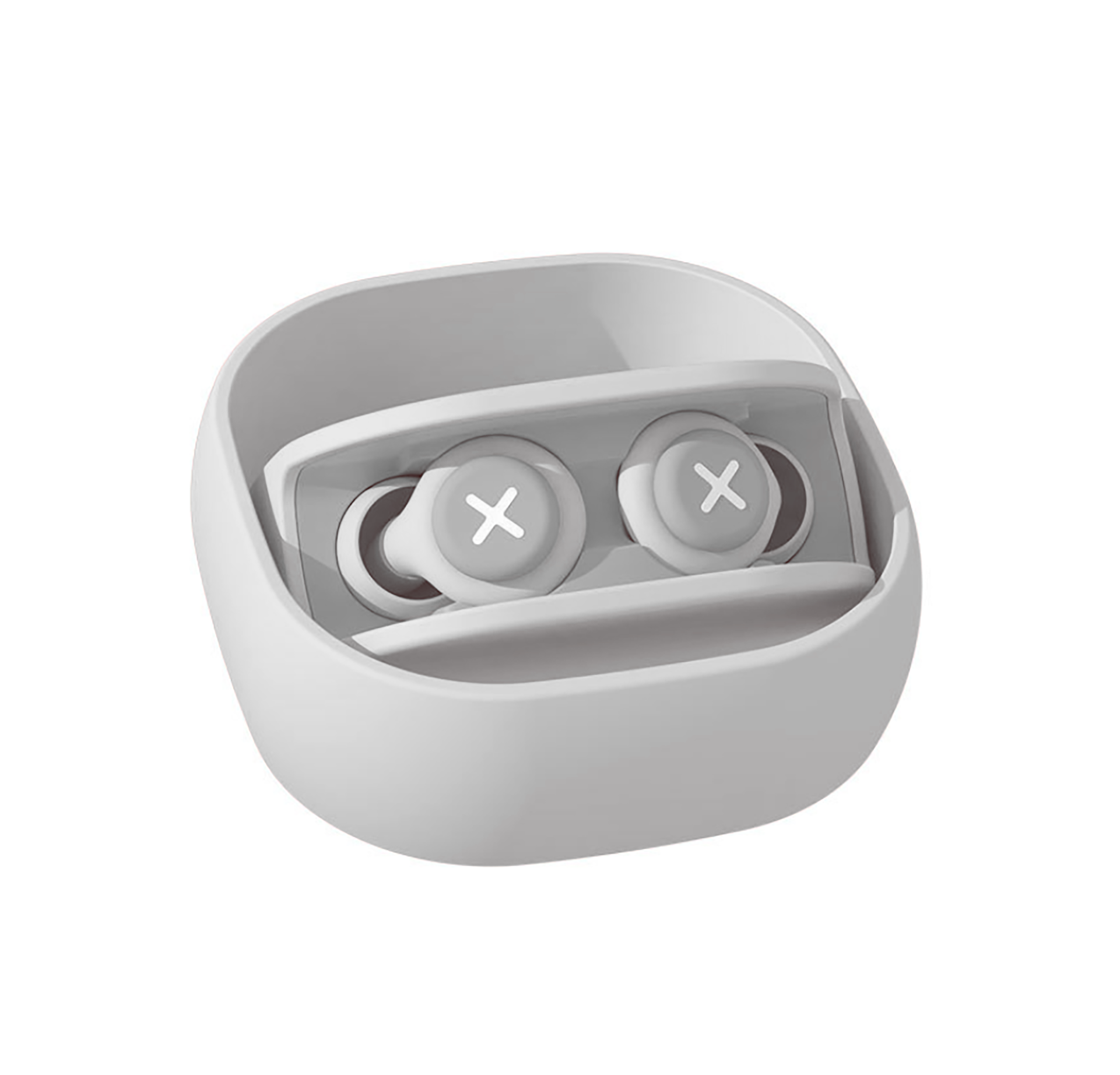 Беруши многоразовые iMeBoBo 90 со сменными вкладышами Light Grey (A12376)
