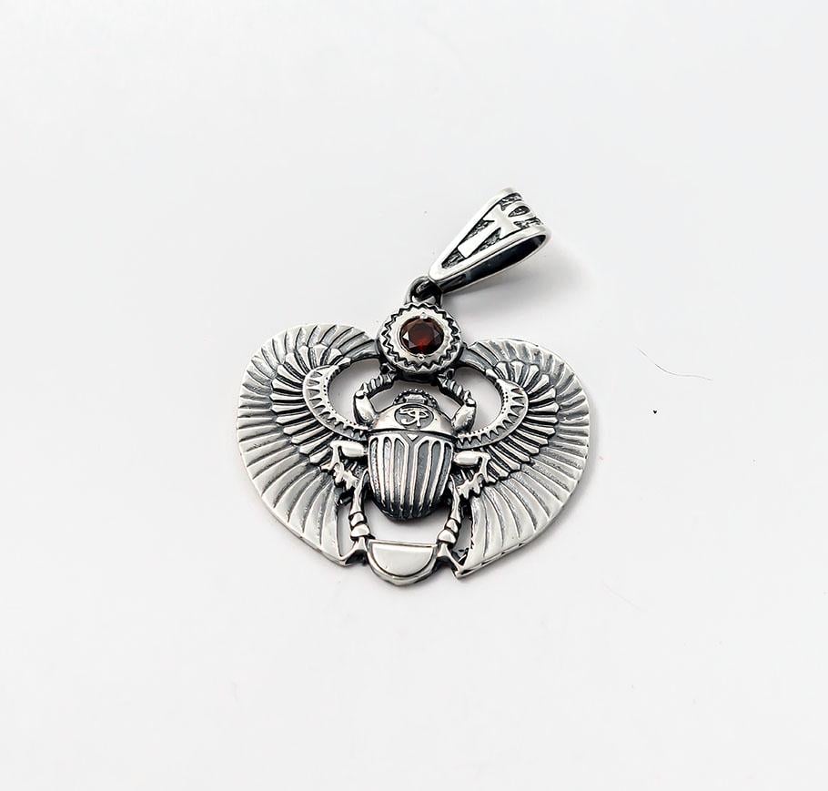 Кулон оберег Maxi Silver 9103 Скарабей (89103)