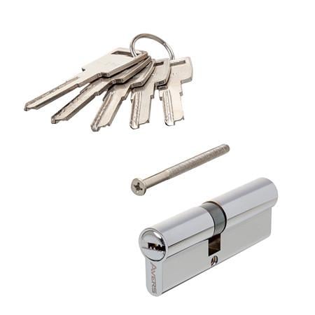Цилиндровый механизм Avers ZM 100 45/55 CR К/К 5 ключей (37160698) Цилиндровый механизм Avers ZM 100 45/55 CR К/К 5 ключей (37160698)