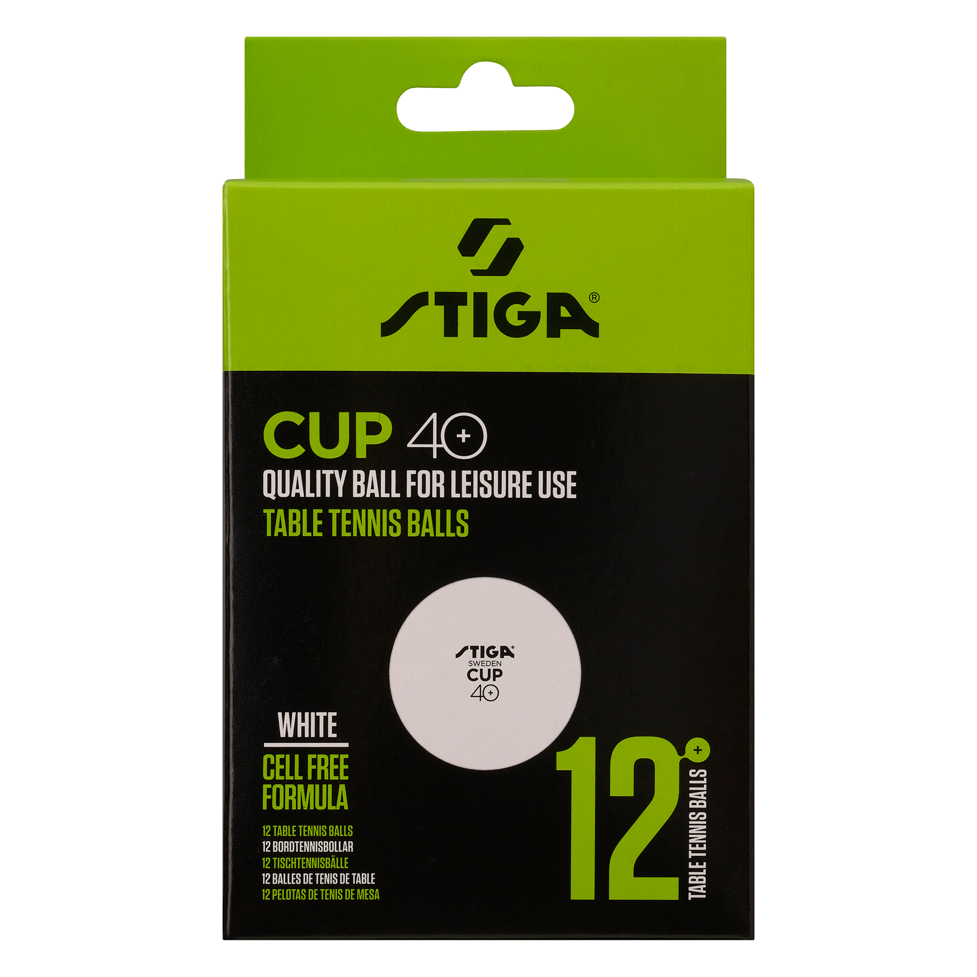 М'ячі для настільного тенісу Stiga Cup ABS 12 шт. (1110-2510-12) - фото 2 М'ячі для настільного тенісу Stiga Cup ABS 12 шт. (1110-2510-12) - фото 2